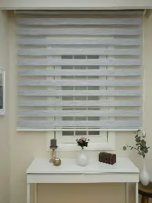 Zebra Perde -bambu Zebra (eco Serisi )- Gri Açık