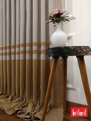 Brillant Süet Pano Fon Perde 180cm Yeni Sezon- Açık Camel