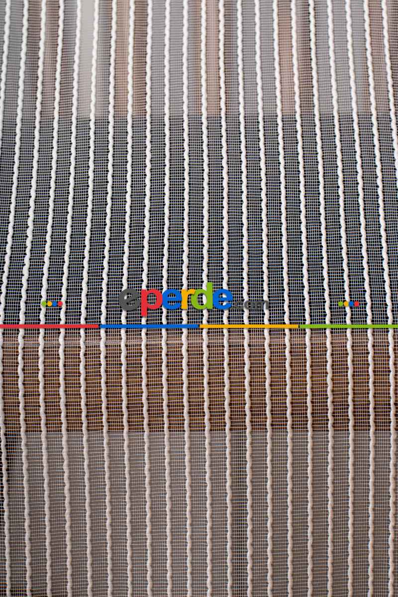 Yatak Odası - Özel Sık Zincir Tül Perde - Ekru