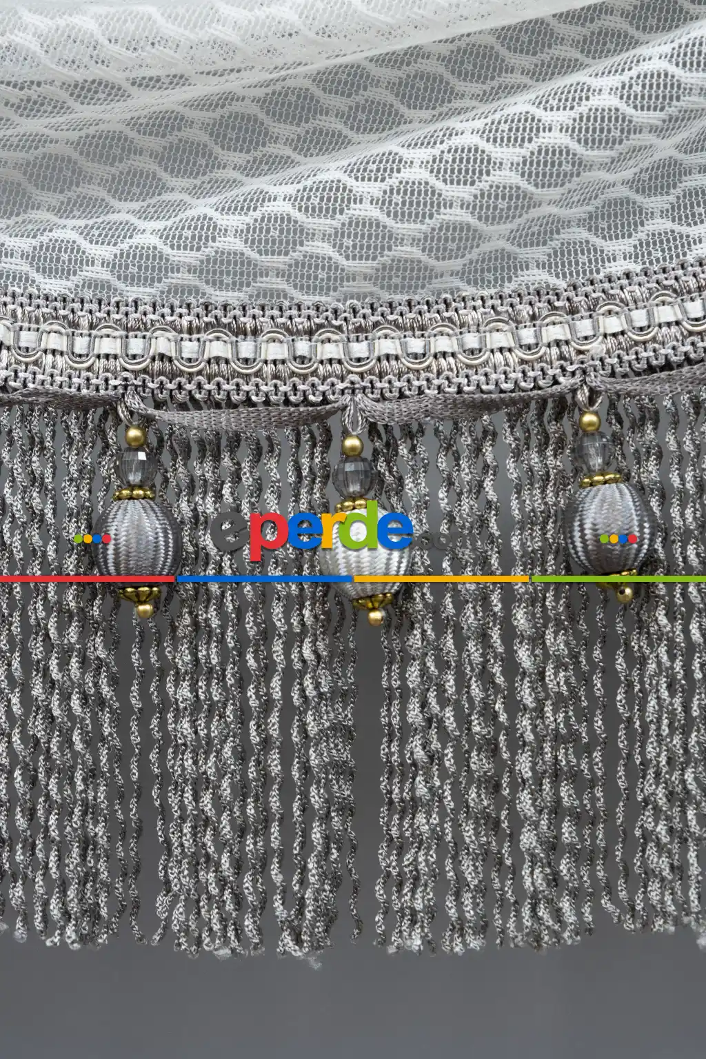 Duble Gri Püskül- Gri-füme-antrasit
