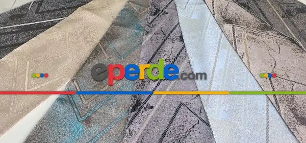 Yatak Odası - Kahverengi Turkuaz Geometrik Fon Pano Perde, Adet Fiyatıdır, İstediğiniz Boy Ölçüsünde Dikilir, Eni 70 ila 100cm Arası Seçenekler, Sık Piledir 70cm X 290cm 