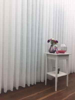 Mutfak Tül Perde - Mutfak Perdesi- Ekru