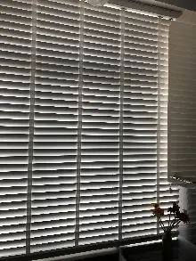 Ahşap Jaluzi Kurdelalı 50 Mm- Beyaz