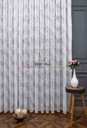 Fırsat Ürünü!! Hazır Ölçülü Fransız Dantel Tül Perde - Yüksek Kalite Bt 1770