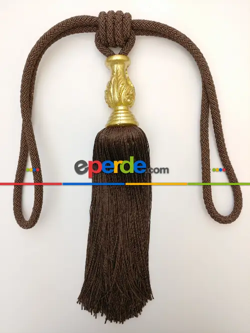 Kahve Braçol Perde Bağı- Acı Kahve