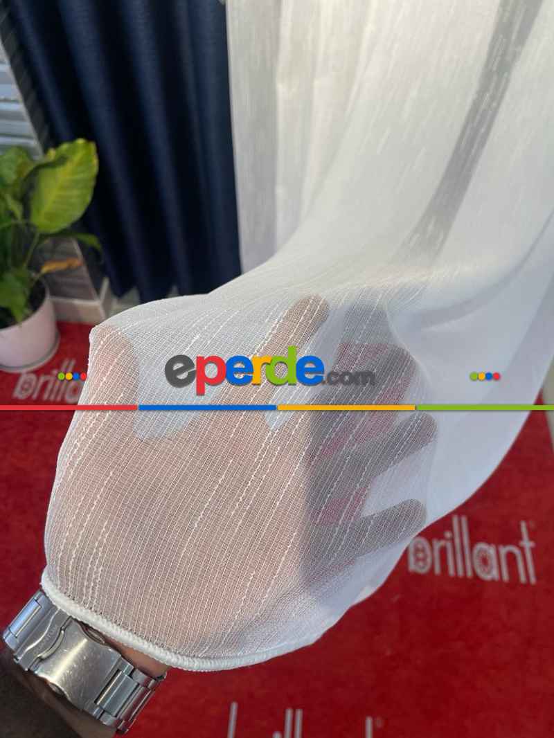 Brillant Şantuk Ağır Gramaj Ütü İstemez Yeni Sezon Tül Perde