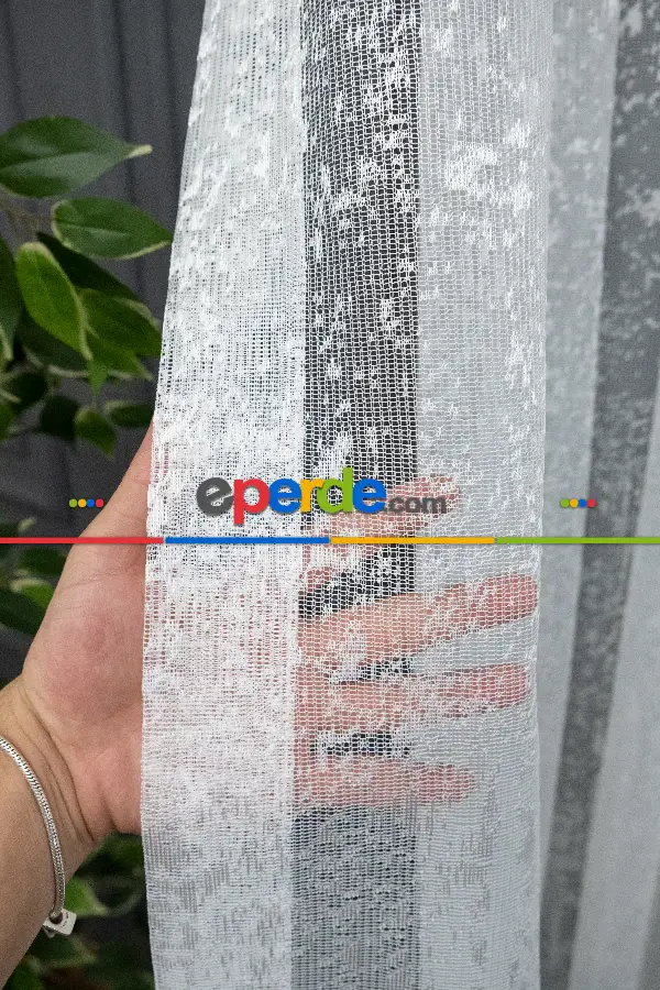 Fransız Dantel Tül Perde - Yüksek Kalite Bt 1771