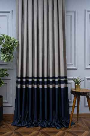 Pano Fon Perde-modern Pano Fon Perde- Gri-Füme-Antrasit