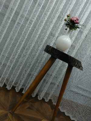 Degrade Geçişli File Tül 1.kalite Son Trend !!!- Ekru