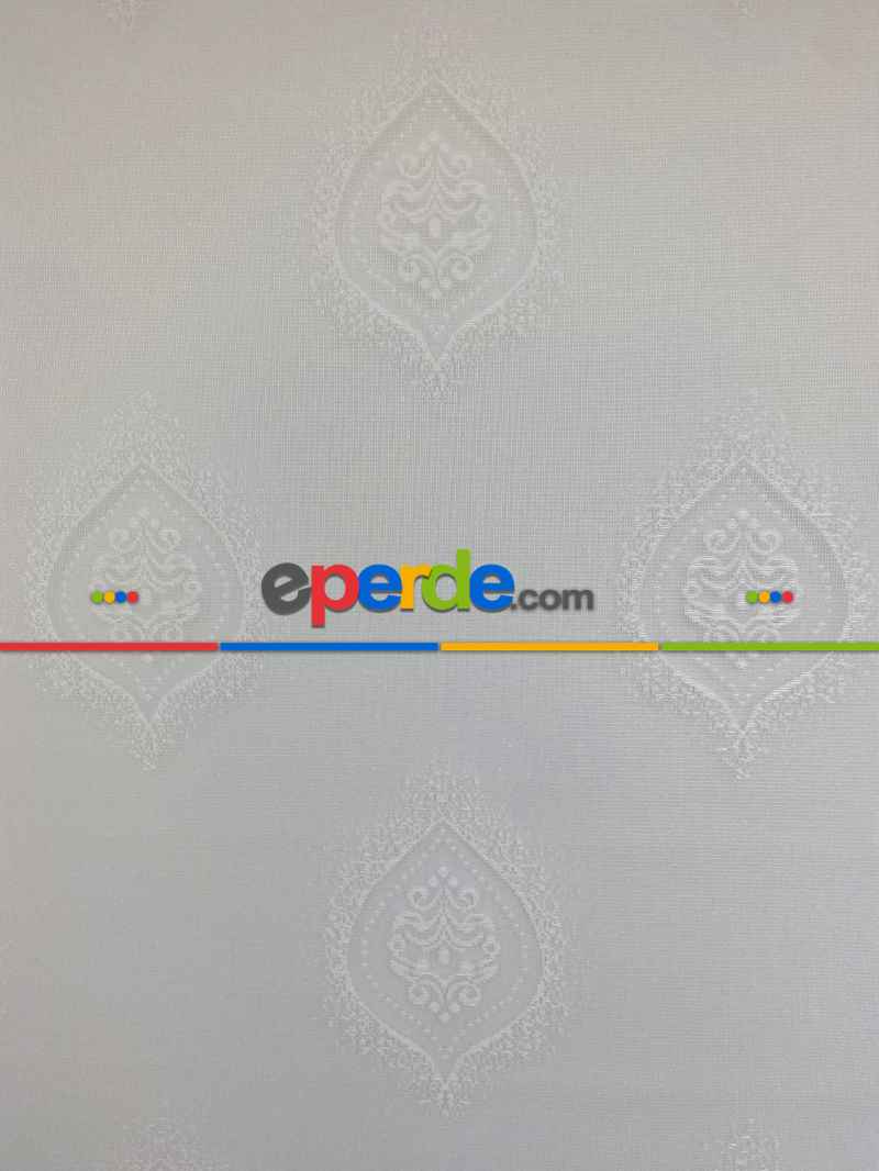 Çiftli Sistem Tül Stor Perde Ve Stor Perde- Ekru