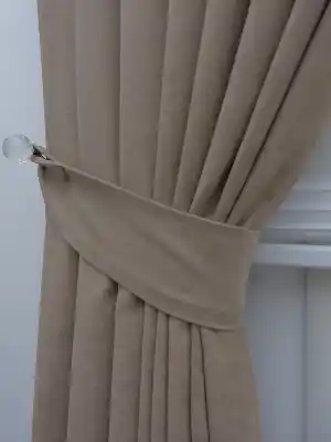 Sütlü Kahve Düz Fon Perde- Sütlü Kahve