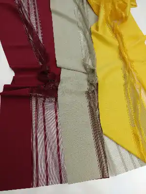 1. Kalite Çizgili Tül Dikey Zebra Perde - Ft-35 Bordo , Ft-09 Elegans , Ft-16 Hardal , Ft-02 Ekru- Bordo-ekru-açık Vizon-hardal