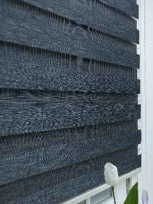 Salon Zebra Perde -Indirimli !!! Füme Gri Bambu Zebra Perde Ozel Fiyat- Gri-Füme-Antrasit