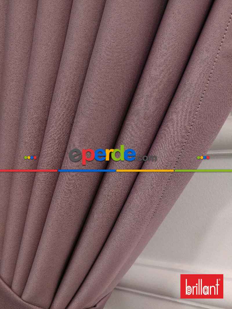 Brillant Blackout%90 Karatmadır Mürdüm Açık-gül Kurusu