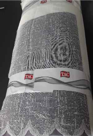 Taç Pırlanta Örme Tül Ekru