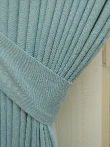 Mint Yeşili - Düz Fon Perde ( Dökümlü Fon Perde)- Mint