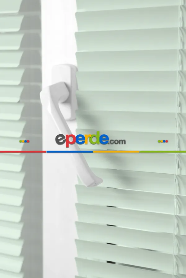 Uçuk Yeşil - Alüminyum Jaluzi Perde - 25mm Kalınlığında- Açık Yeşil