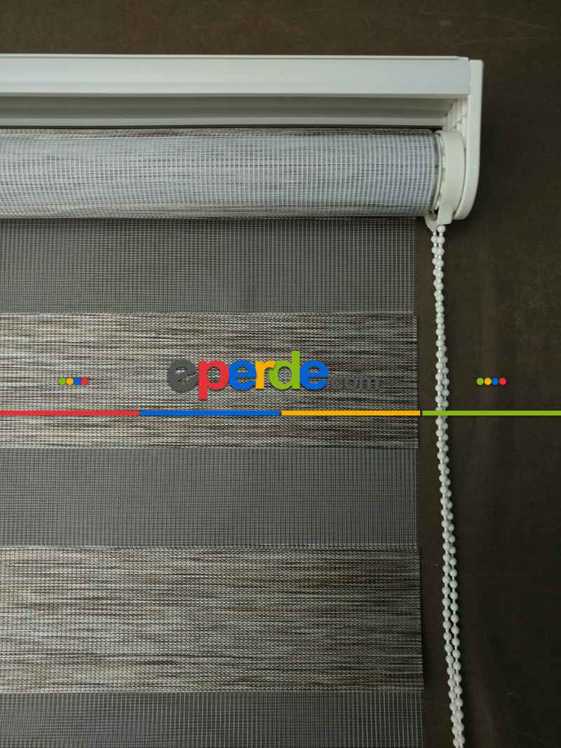 Oturma Odası - Zebra Perde -bambu Zebra (eco Serisi )- Vizon Rengi