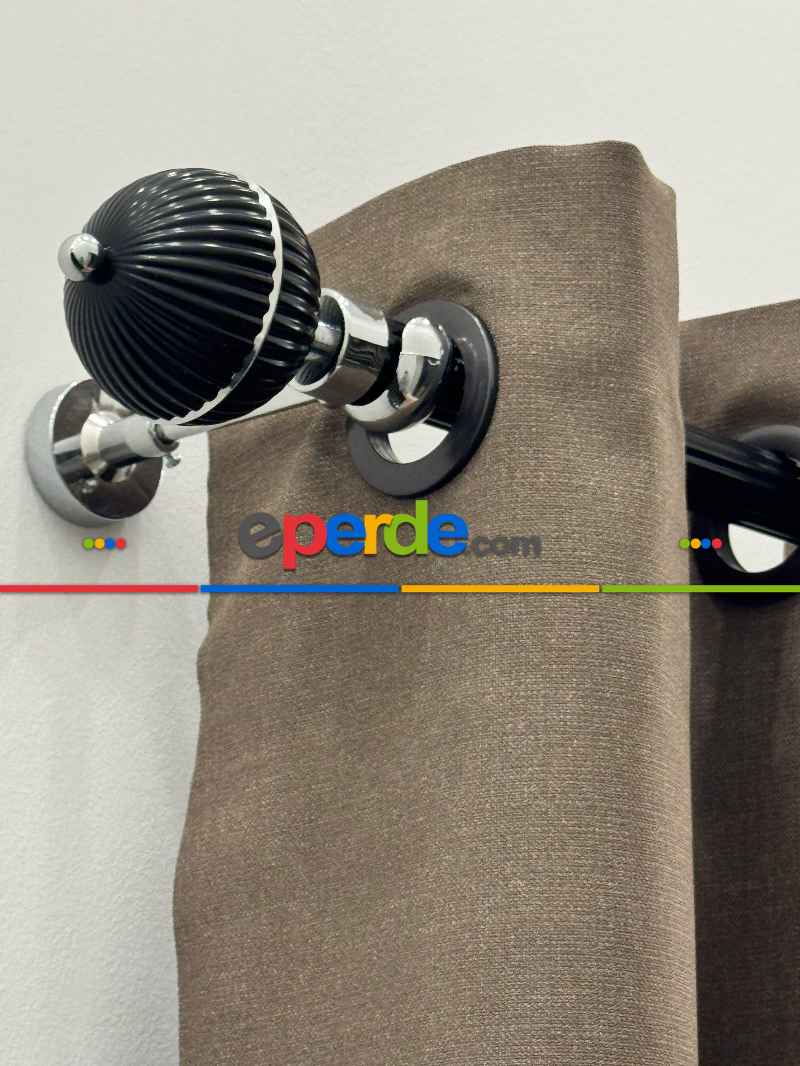 Metal Rustik Perdelik - 9 Renk Seçeneği