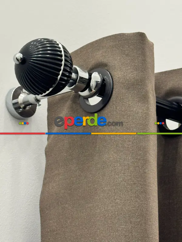 Metal Rustik Perdelik - 9 Renk Seçeneği