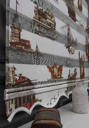 Zebra Perde- İstanbul Baskılı Zebra Perde