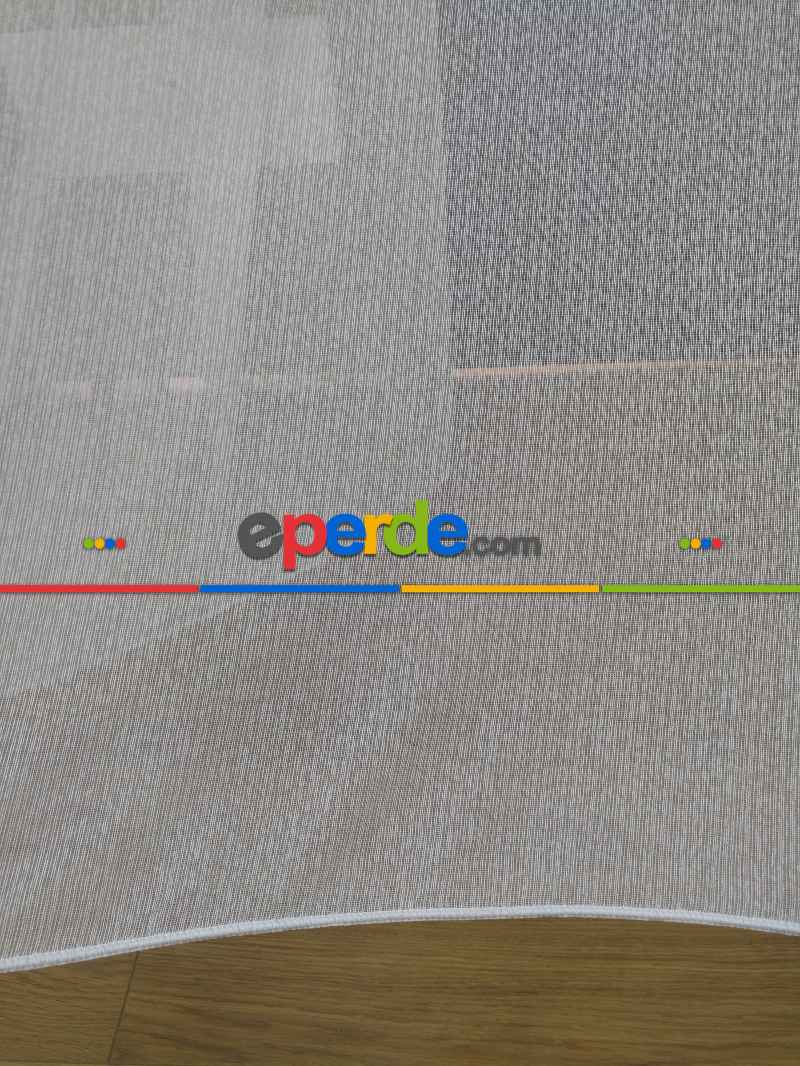 Yatak Odası - ( Orjinal ) Fantazi Çizgili Tül Perde 