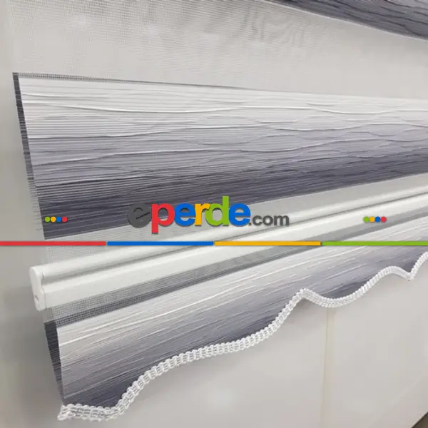 Mutfak - Renk Geçişli Pliseli Zebra Yeni Sezon Ürünü