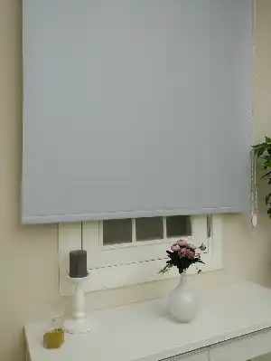 Gri Stor Perde Pastel Simli Serisi (pvc Kaplama) Kalın Dokulu- Gri Simli