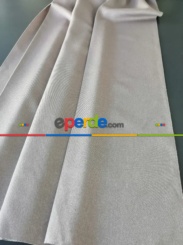 Chester Çift Taraflı Düz Fon Perde - 58 Renk Seçeneği