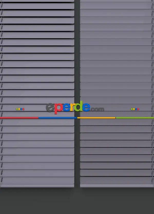 Lila- Alüminyum Jaluzi Perde - 25mm Kalınlığında