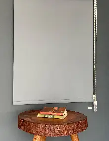 Halim Perdesan Mp-08 Gri Renk Kalın Mat Polyester Stor Perde