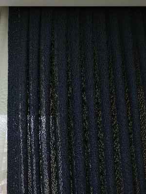 Antrasit Desenli Tül Fon Perde- Antrasit