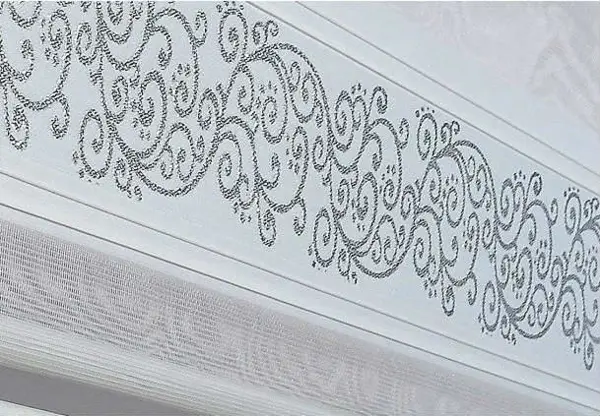 Boncuklu Zebra Perde - Kampanyalı - Hazır Ölçüler - Aynı Gün Kargolanır 80cm X 200cm 