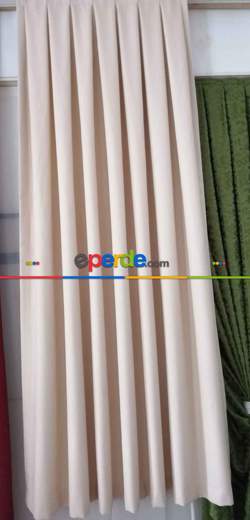 Milpa Keten Düz Fon Perde - 32 Renk Seçekli