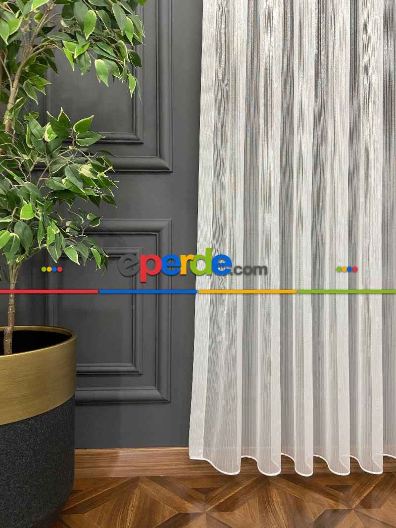 2025 Gramajlı Armürlü D246 Kesinlikle Kırışmaz Etek Ağırlıklı Tül