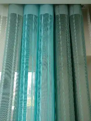 Çizgili Tül Dikey Zebra Perde - Ft27 Çağla Yeşili- Ft26 Turkuaz- Ft25 Mint Yeşili- Ft02 Ekru- Yeşil-turkuaz-mint-ekru