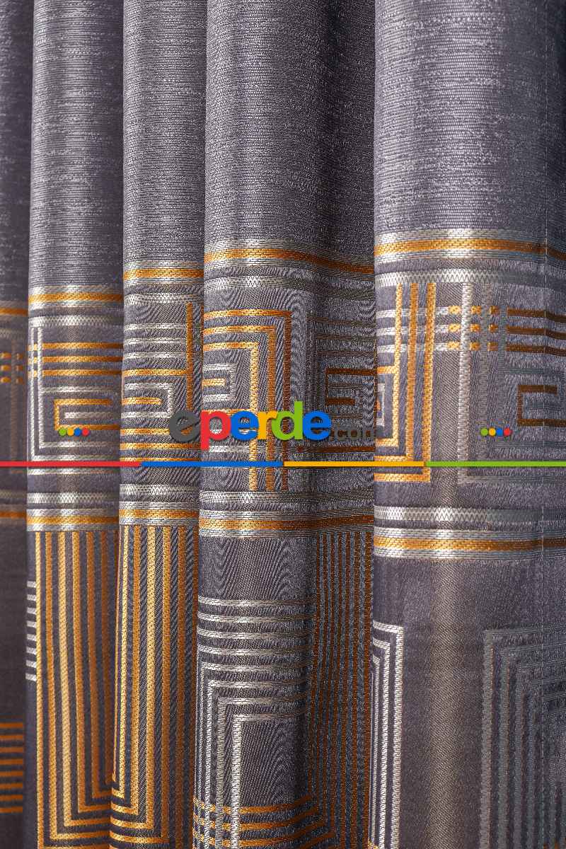 Salon - Asus Jakar Dokuma Fon Perde