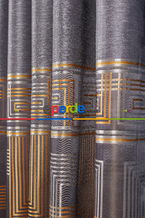 Salon - Asus Jakar Dokuma Fon Perde