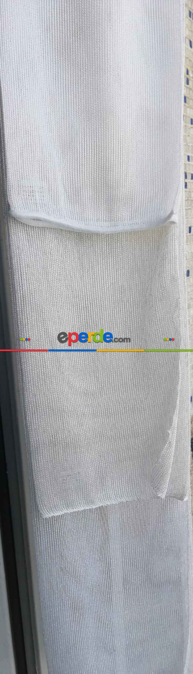 Yatak Odası - Leor Zırh Güneş Işığında Parlayan Tül Perde - Sedef