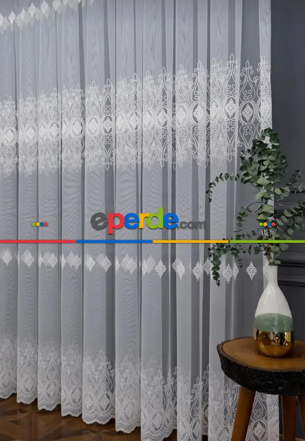 Brillant Marka Salon Tül Perde