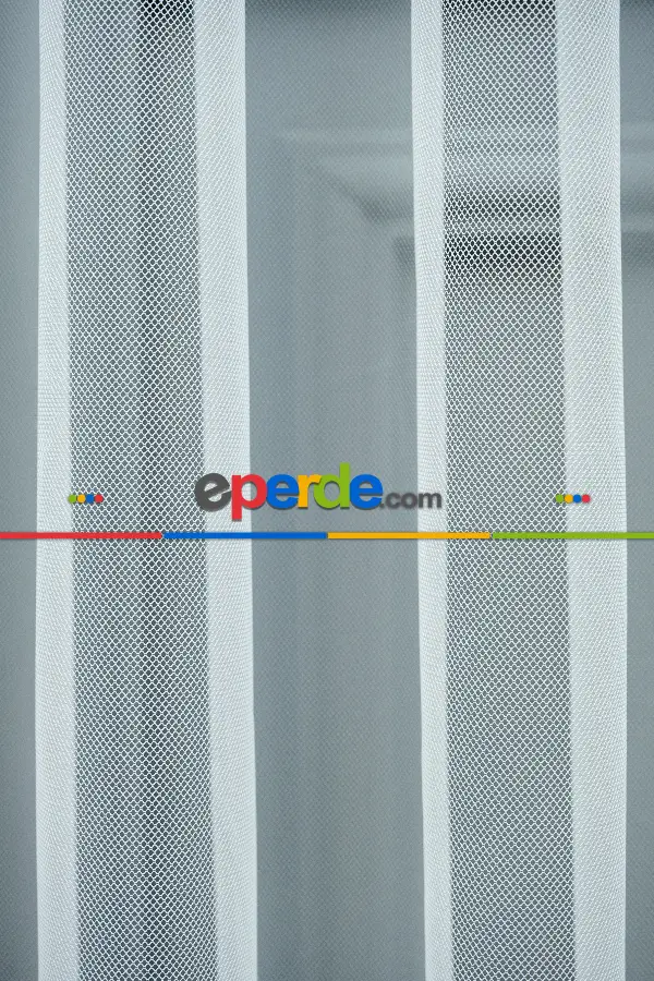 Salon Tül - 1. Kalite Dream Tül Düz Zemin - Ekru ( Ertesi Gün Kargo )