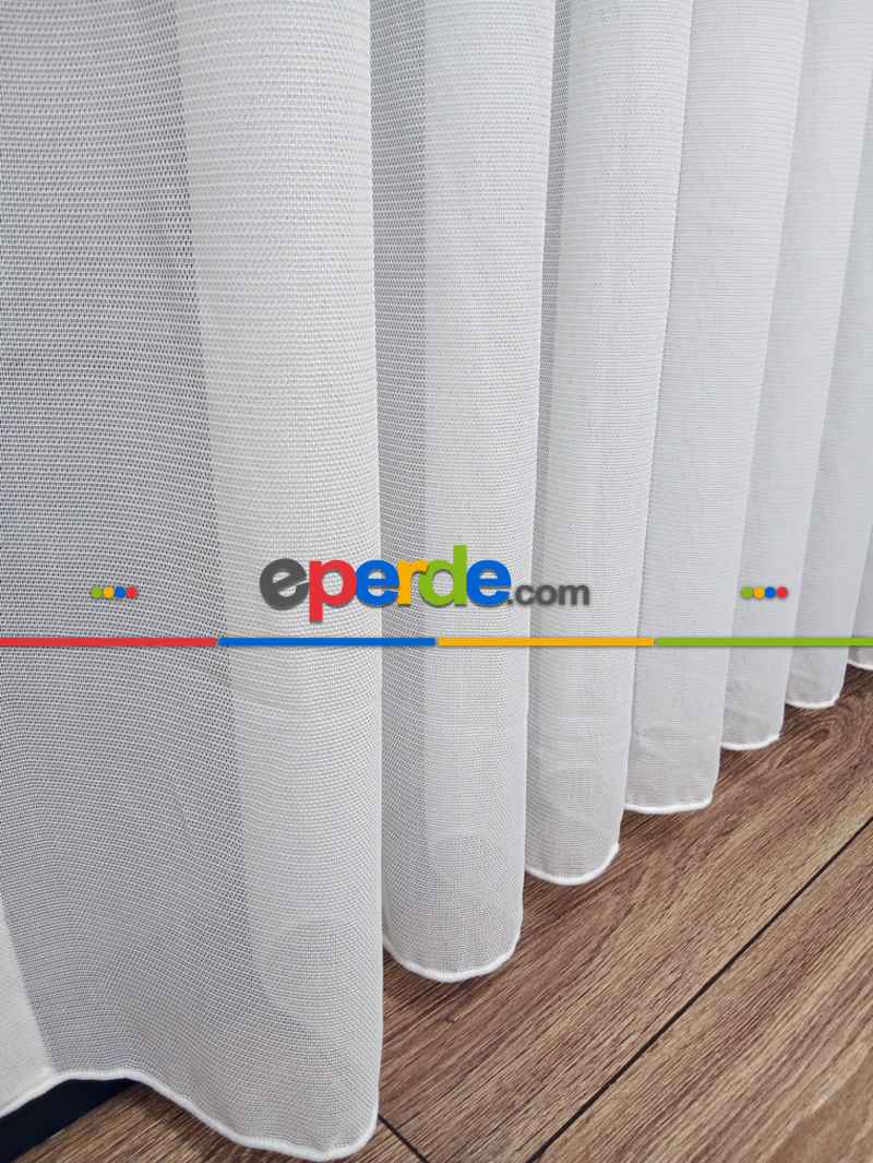 Yatak Odası - Exculusive Rana Ütü İstemez Kırışmaz Sade Tül Perde