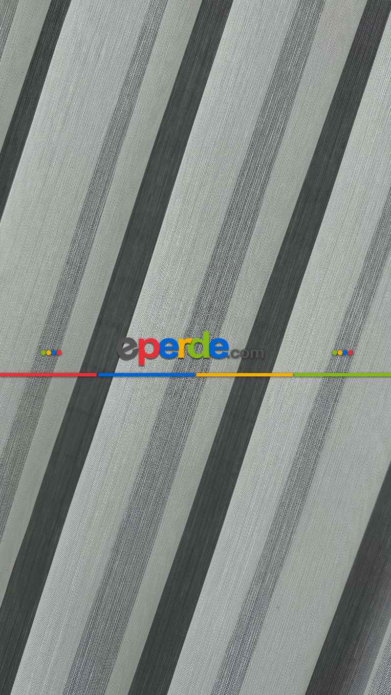 Yeni Sezon Vakko Bambu Dökümlü Düz Tül Perde