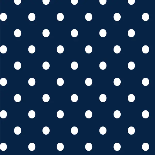 Puantiye Desenli Fon Perde Evm408-4 Kumaşı Kalındır Duck Bezi Değildir- Lacivert-Beyaz