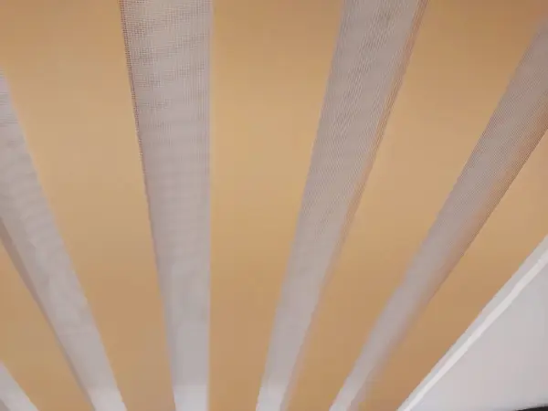 Brillant Açık Kahve Zebra Perde- Sütlü Kahve