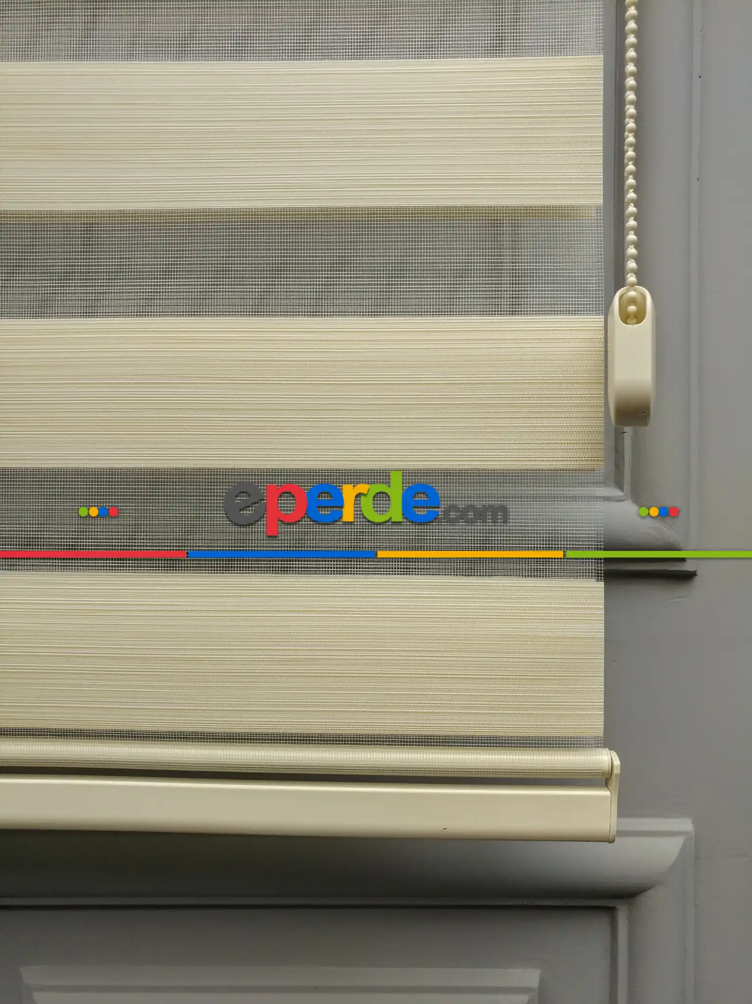 Salon Zebra Perde - 2021 Sezonu - Zebra Perde - Bambu Zebra Perde- Bej