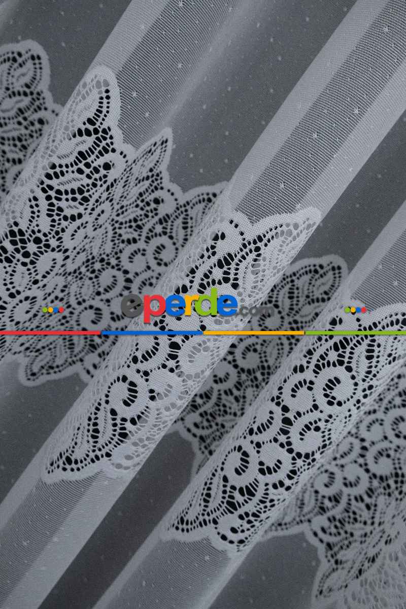 Taç Tül Ara Bant Damask Model Tül Yeni Sezon Tül