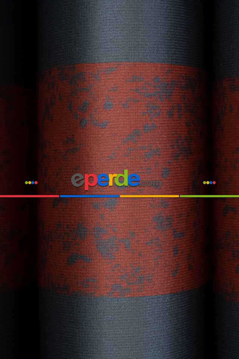 Lens Akıllı Dikey Tül Perde-12- Çok Renkli 2