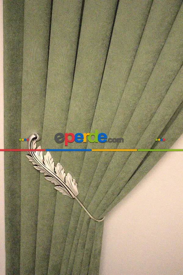 1. Kalite Kadife Petek Fon Çimen Yeşili