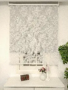 Tül Stor Yeni Sezon Elit Beyaz Örme Tül Beyaz 204